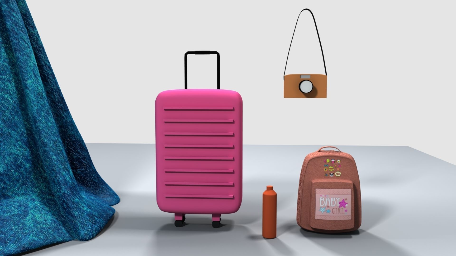 Barbie  Doll 3D model_21