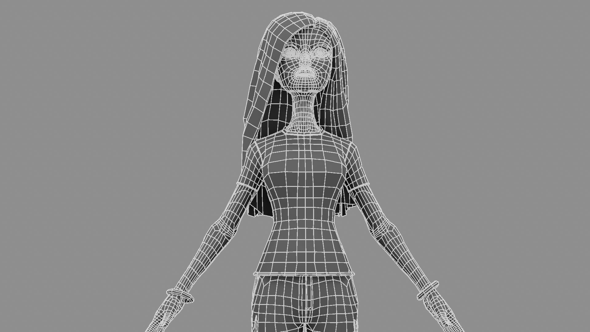 Barbie  Doll 3D model_40