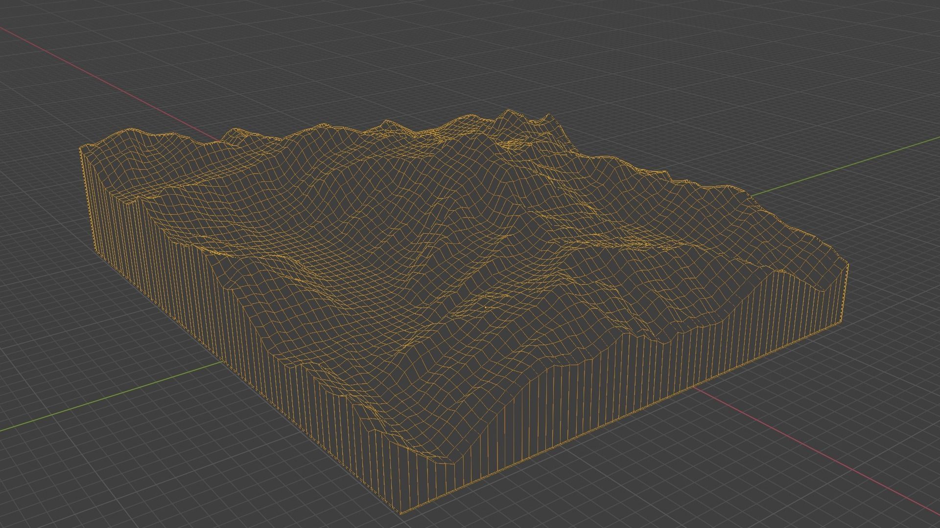 Haramosh Mountain Low-poly 3D model_8