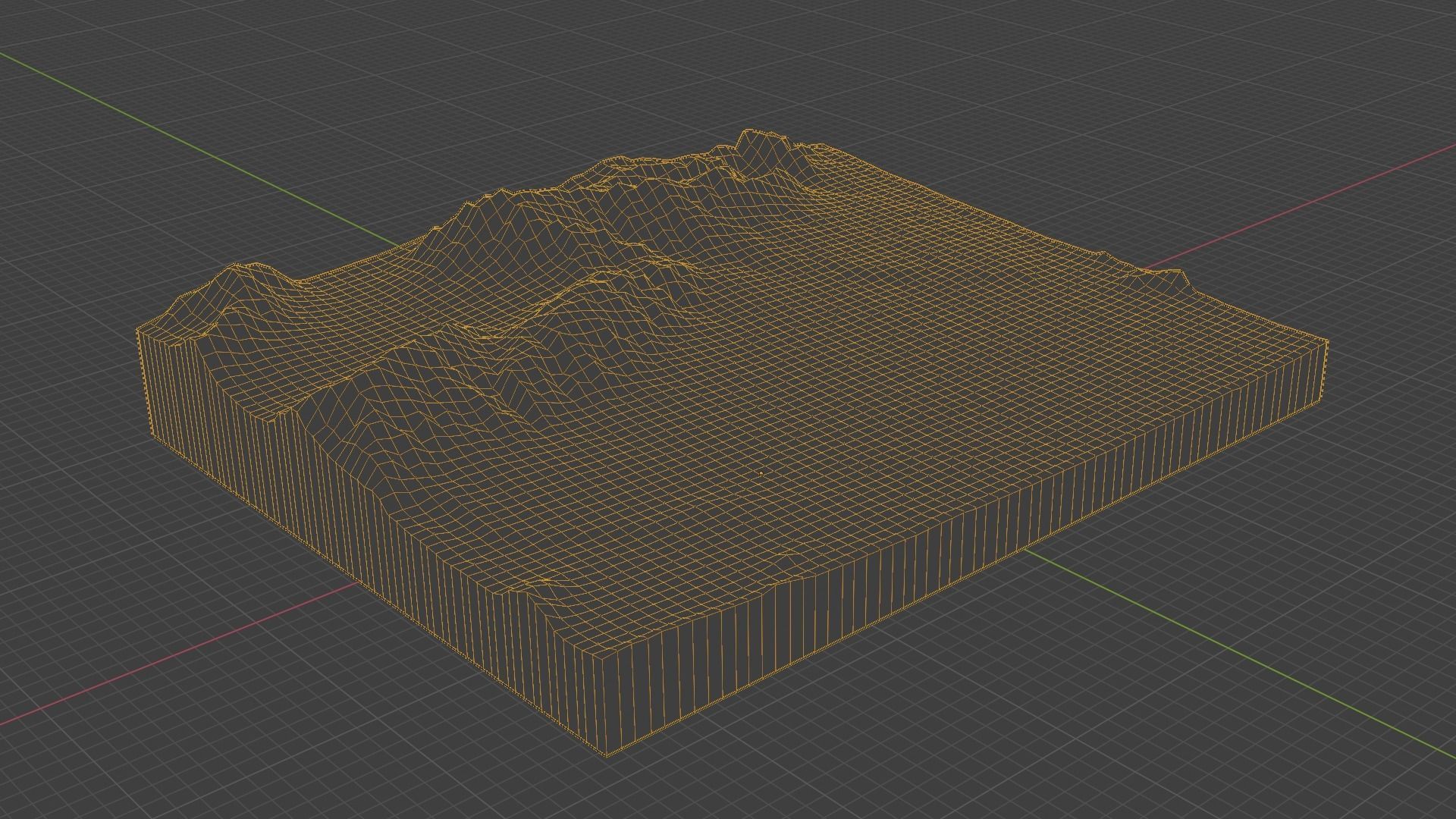 Himalchuli Mountain Low-poly 3D model_8