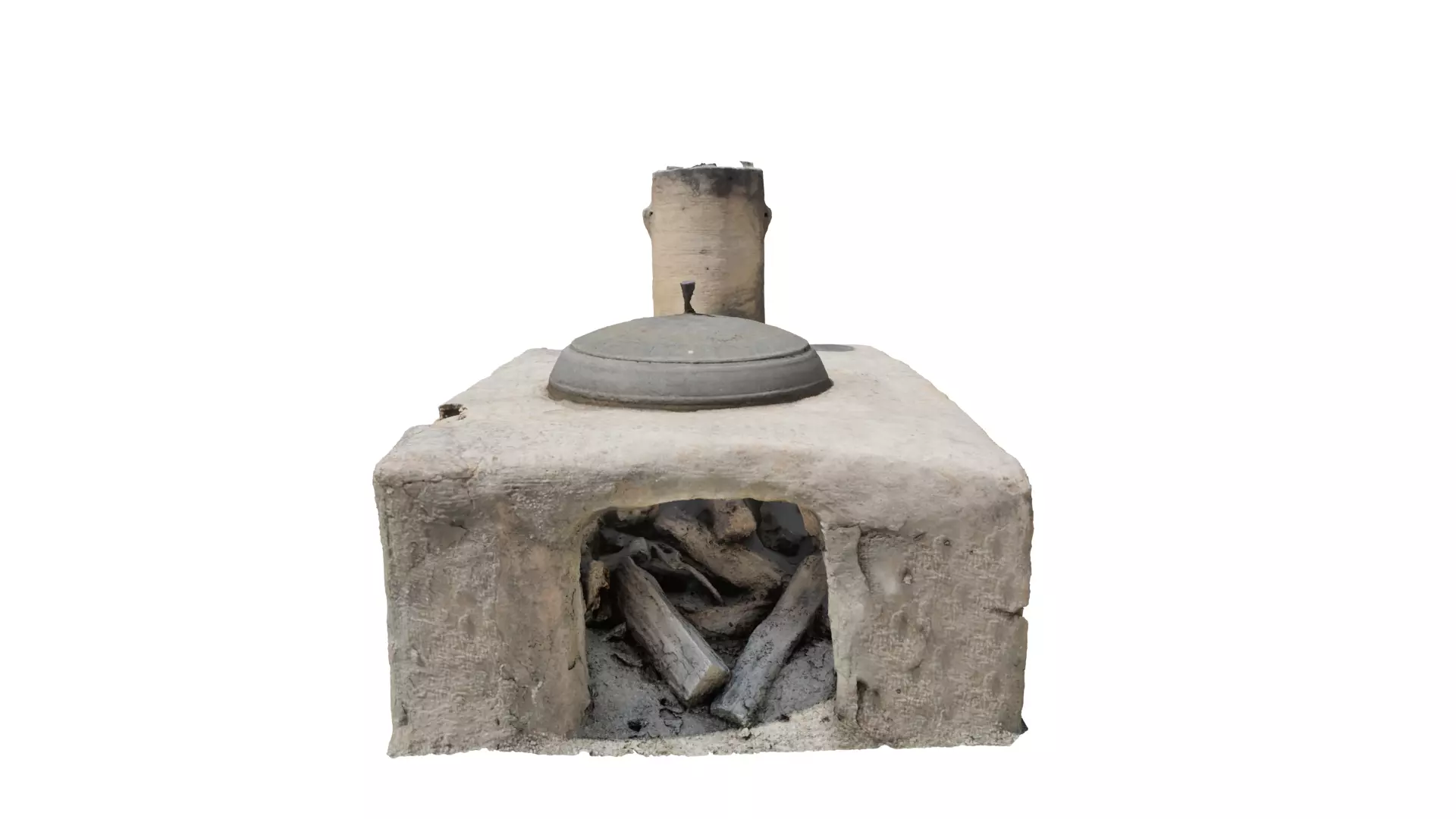Korean Traditional furnace AhGoongYi 3D model_0