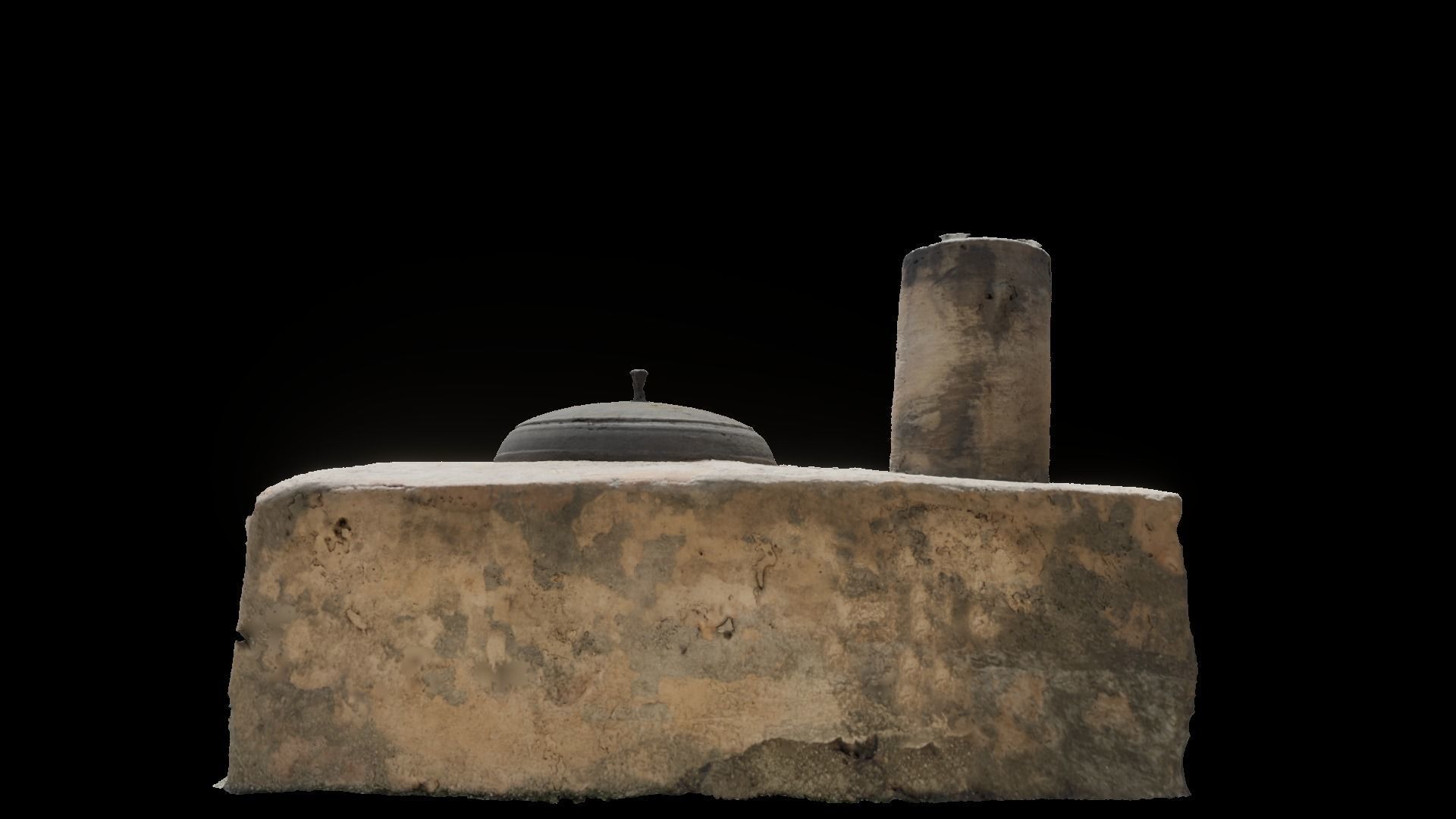 Korean Traditional furnace AhGoongYi 3D model_4