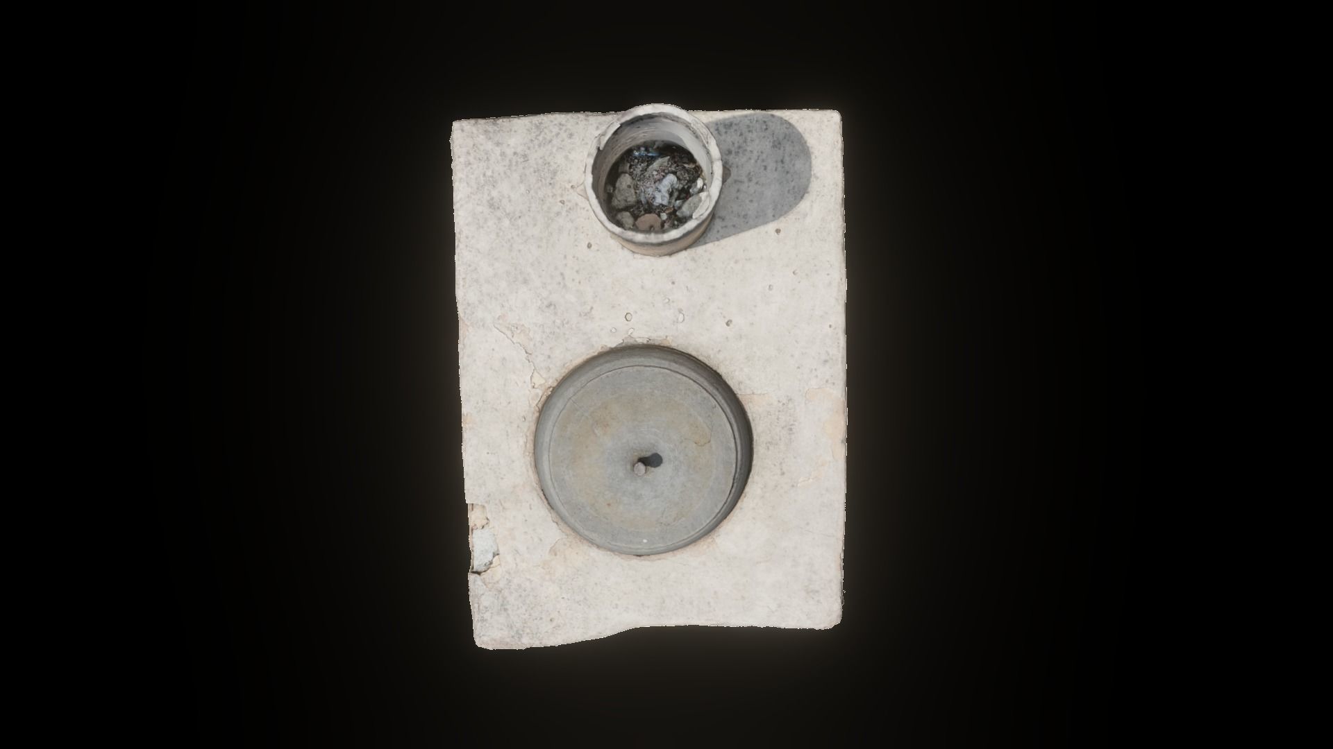 Korean Traditional furnace AhGoongYi 3D model_1