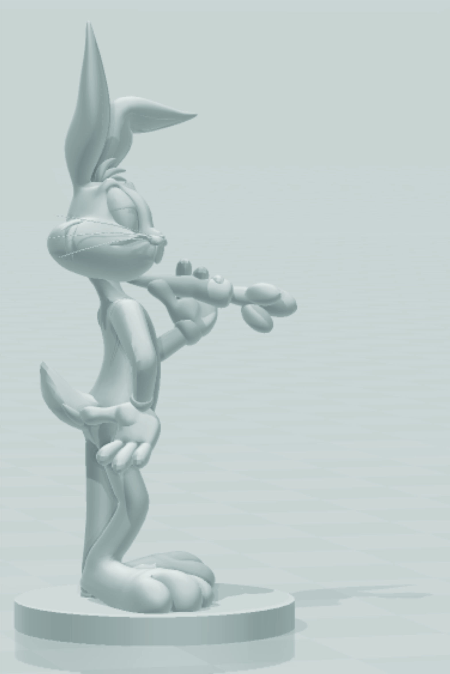 pernalong look like bugsbunn 3D print model_1