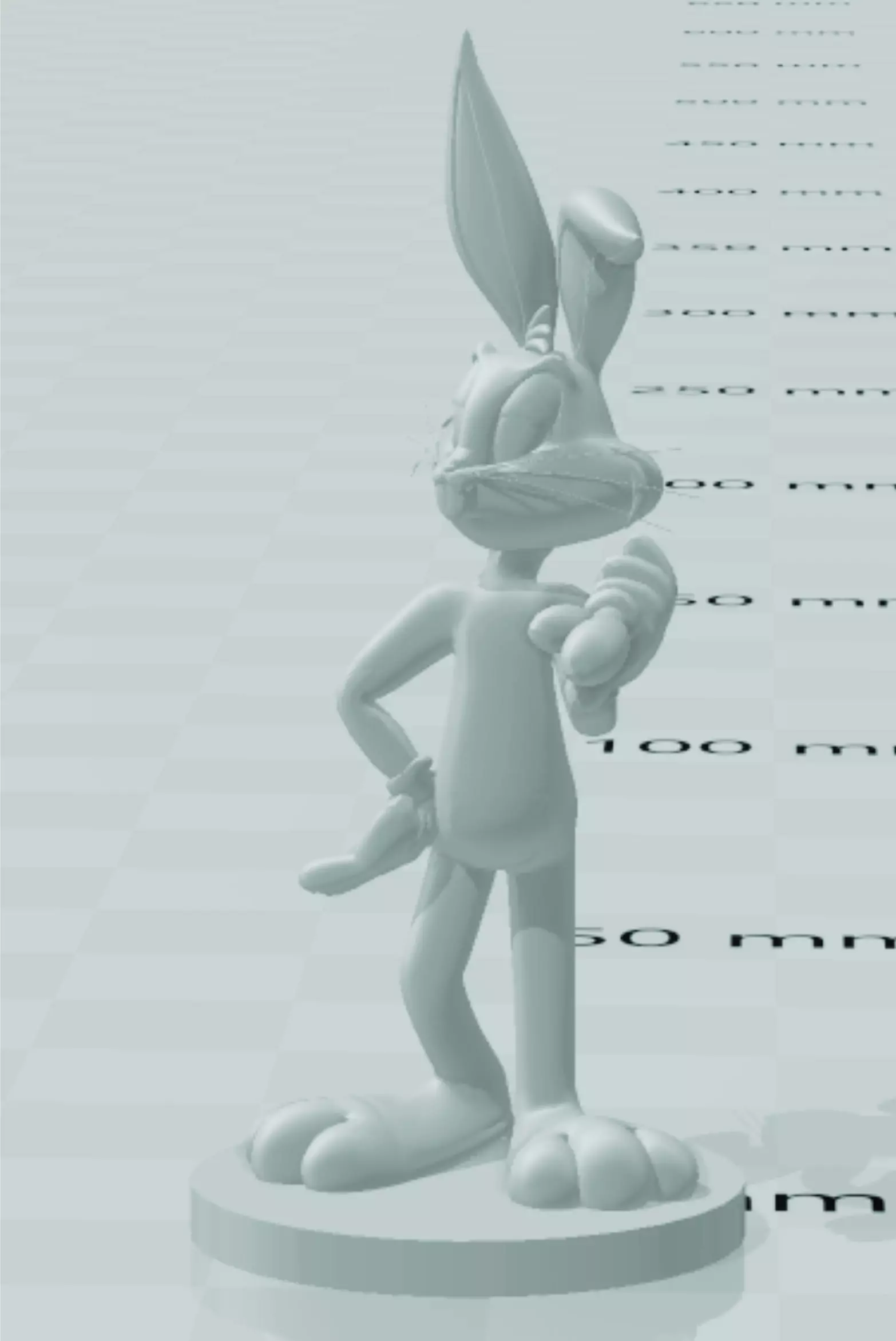 pernalong look like bugsbunn 3D print model_0