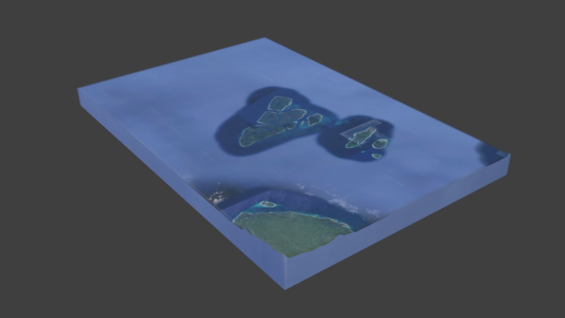 Kamet Mountain Low-poly 3D model_2