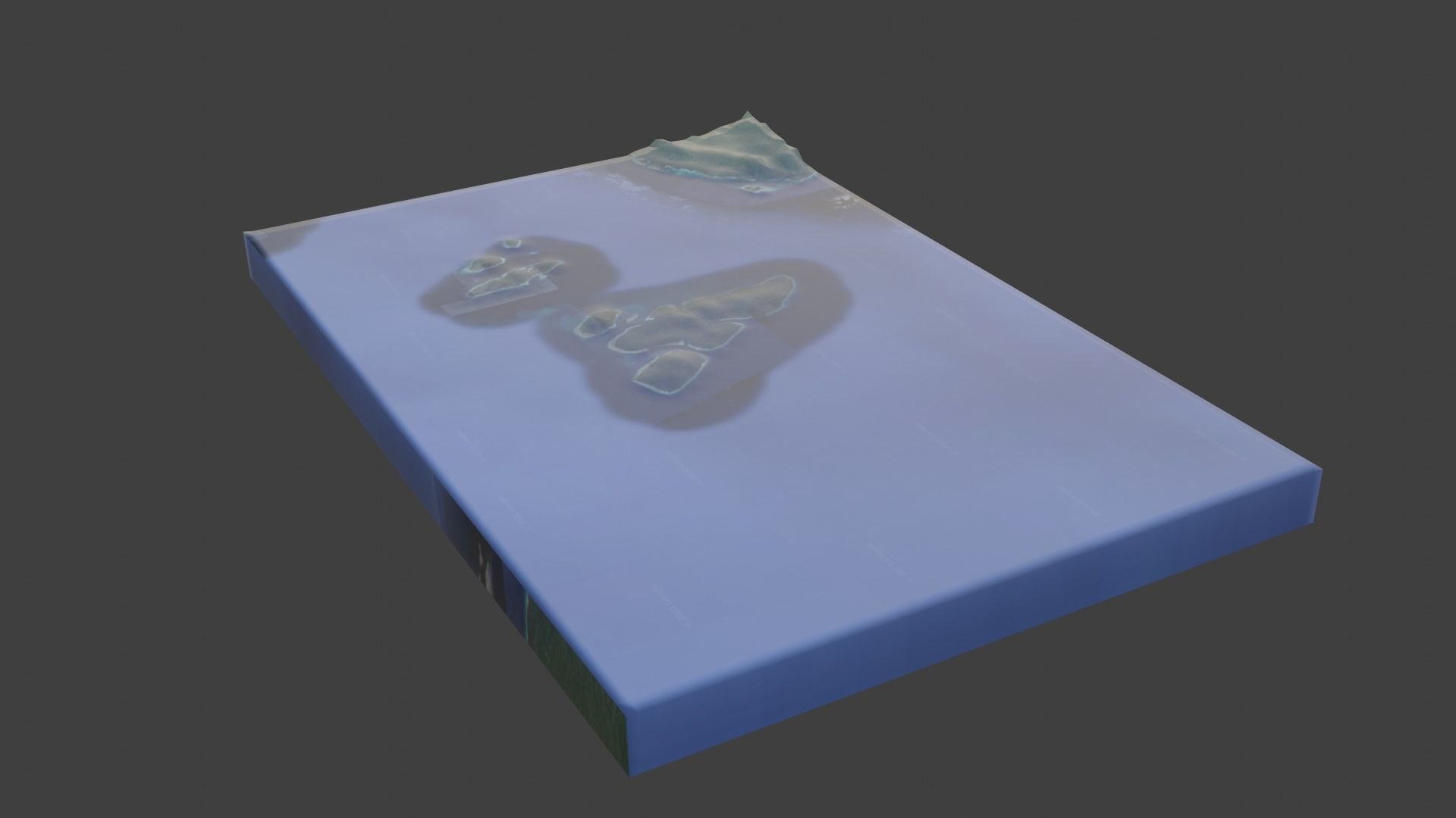 Kamet Mountain Low-poly 3D model_4