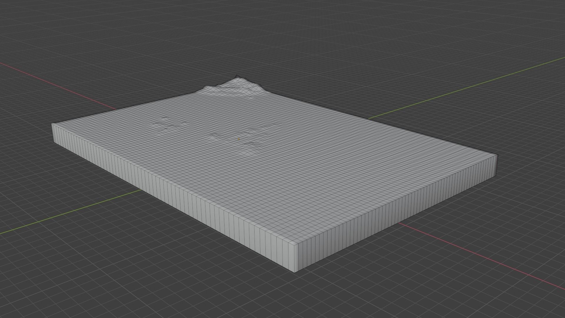 Kamet Mountain Low-poly 3D model_7