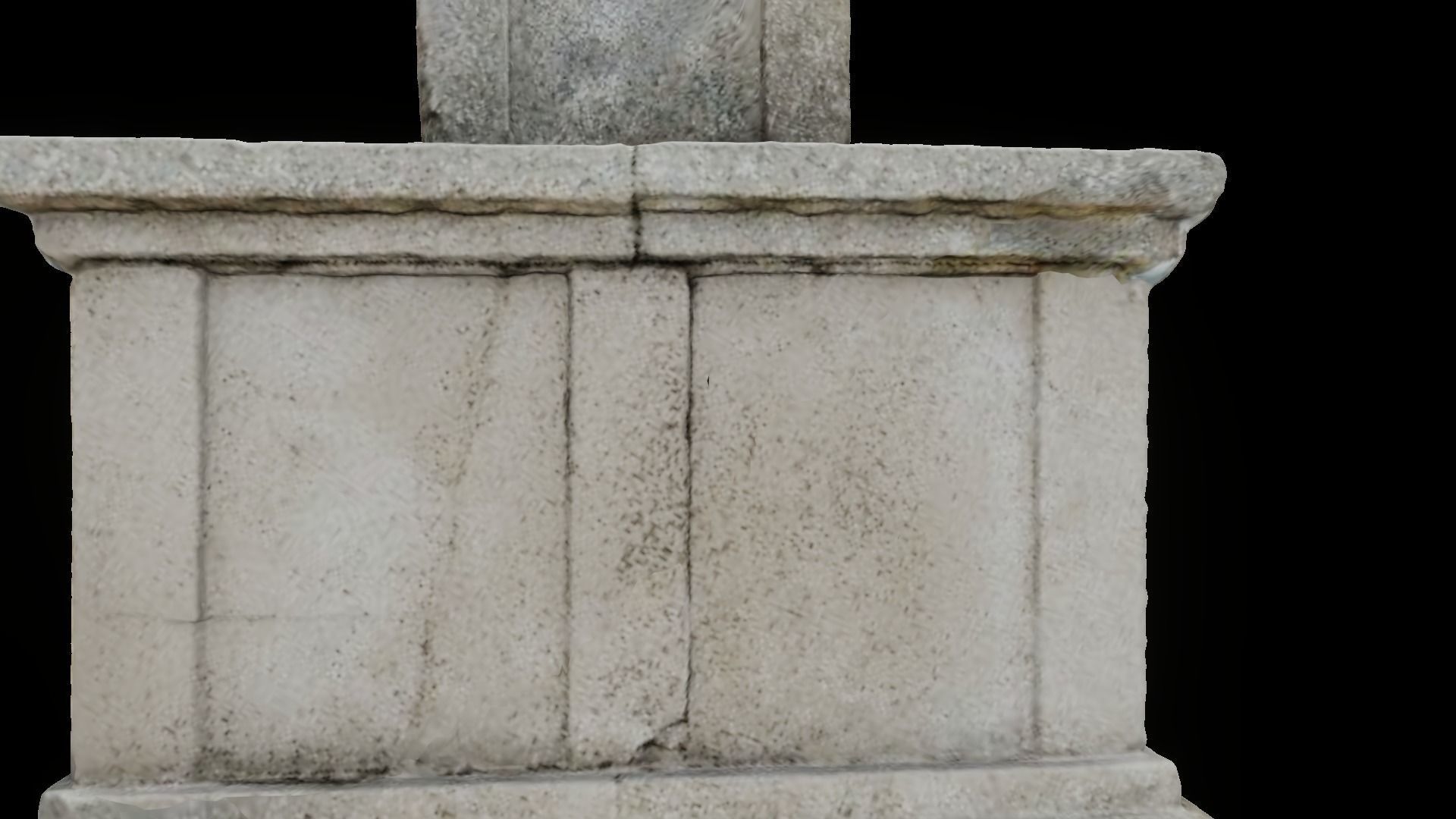 Korean Traditional Pagoda SeokTop 3D model_5