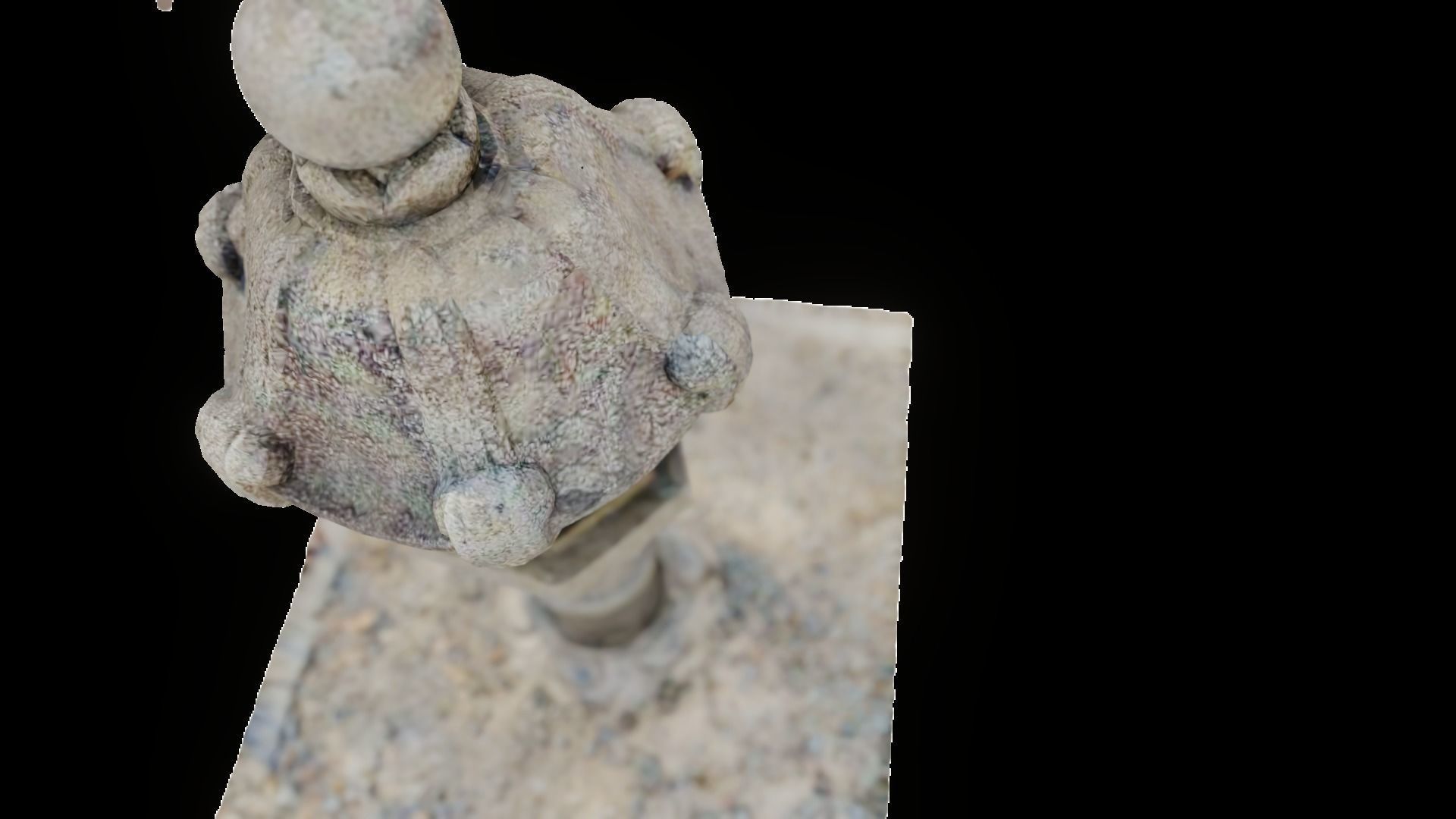 Korean Traditional Stupa SariraTop 3D model_2