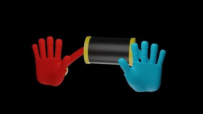popy play time hand 3D model
