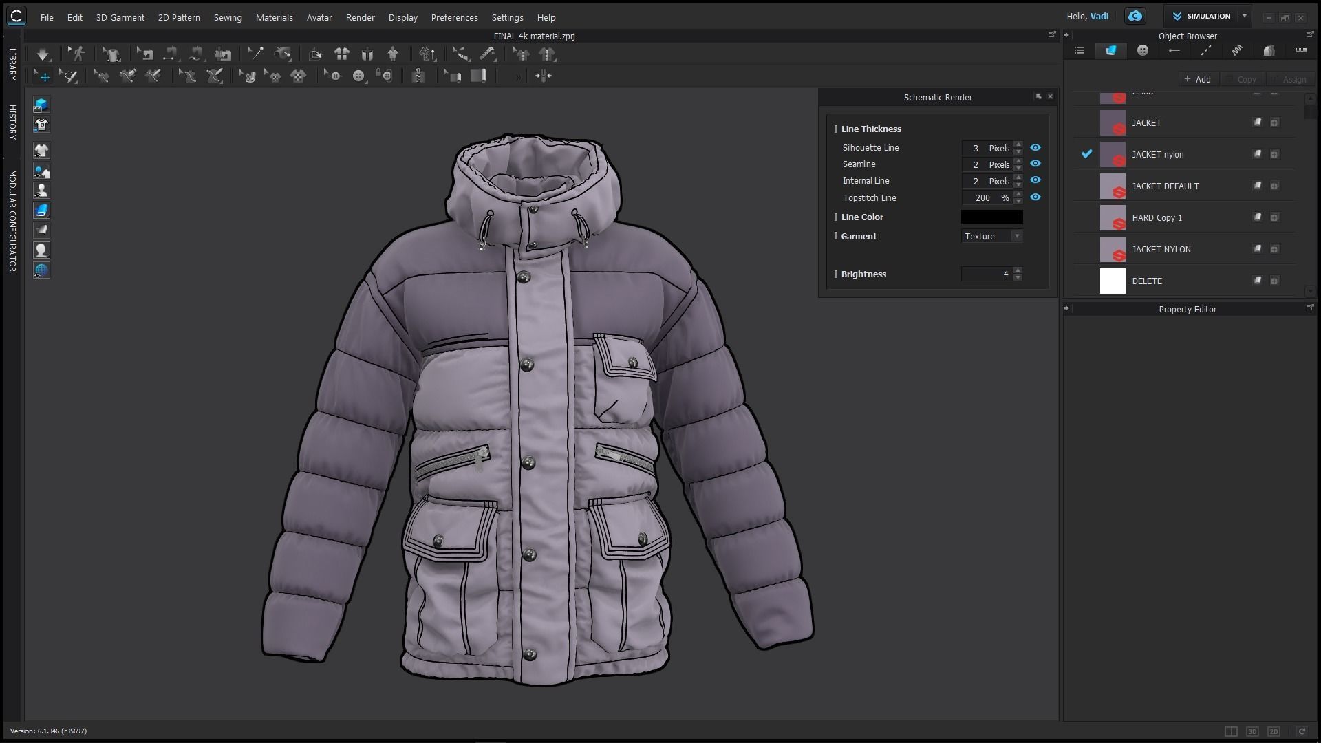 JACKET 3 puffer 3D model_5