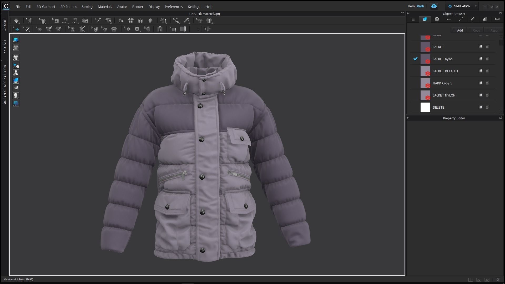 JACKET 3 puffer 3D model_4