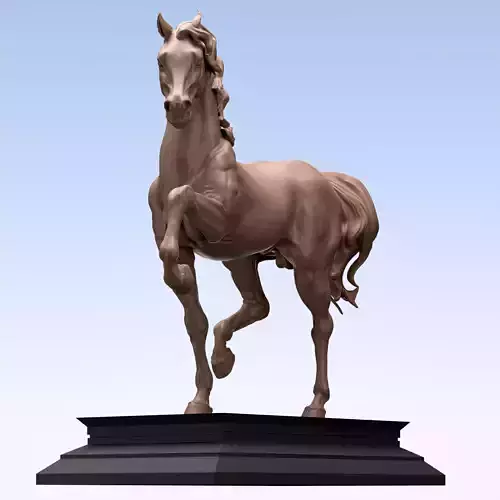 Arabian horse 3D print model 3D print model