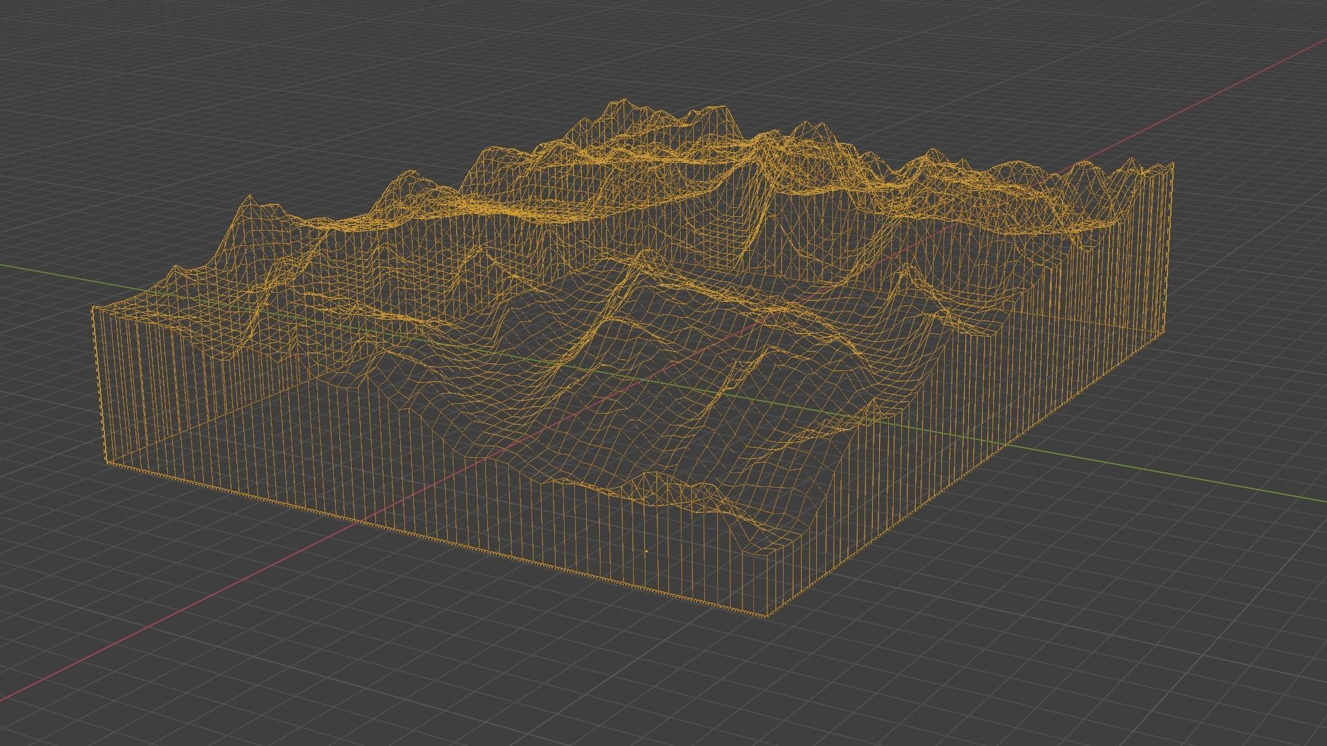 Mukut Parbat Mountain Low-poly 3D model_8