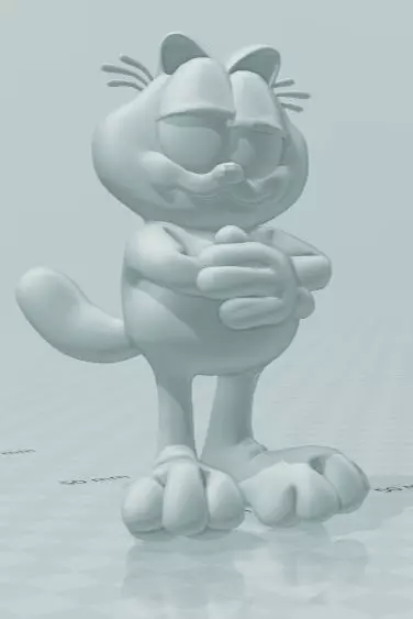 garfild garfield cat 3D print model