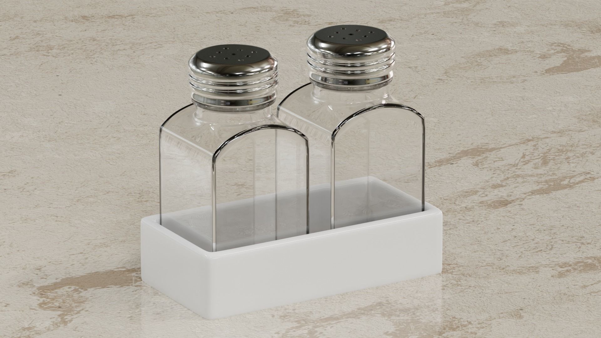 Salt and pepper shakers 3D model_3