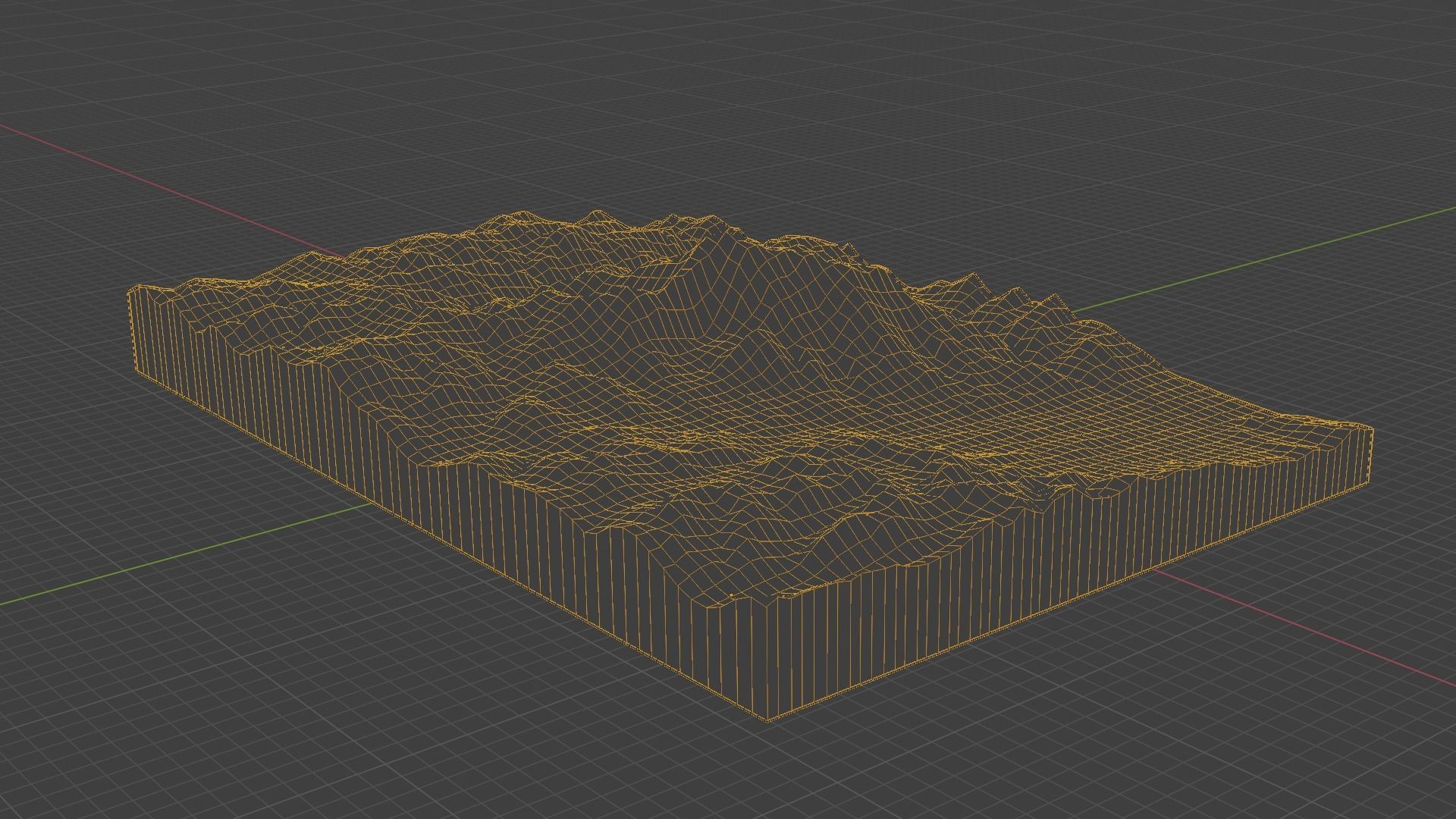 Noijin Kangsang Mountain Low-poly 3D model_8