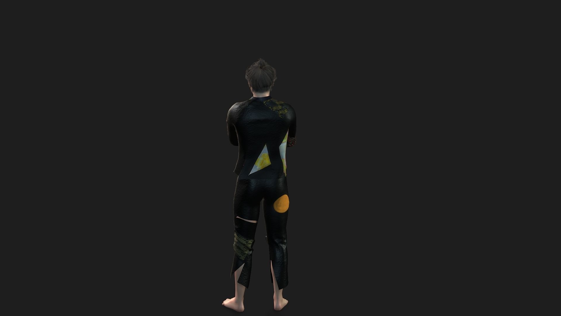 Tub ntsuag Hmong poor man 3D model_3