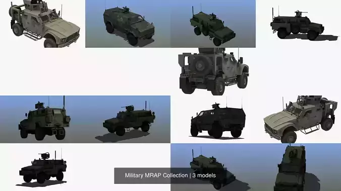 Military MRAP Collection 