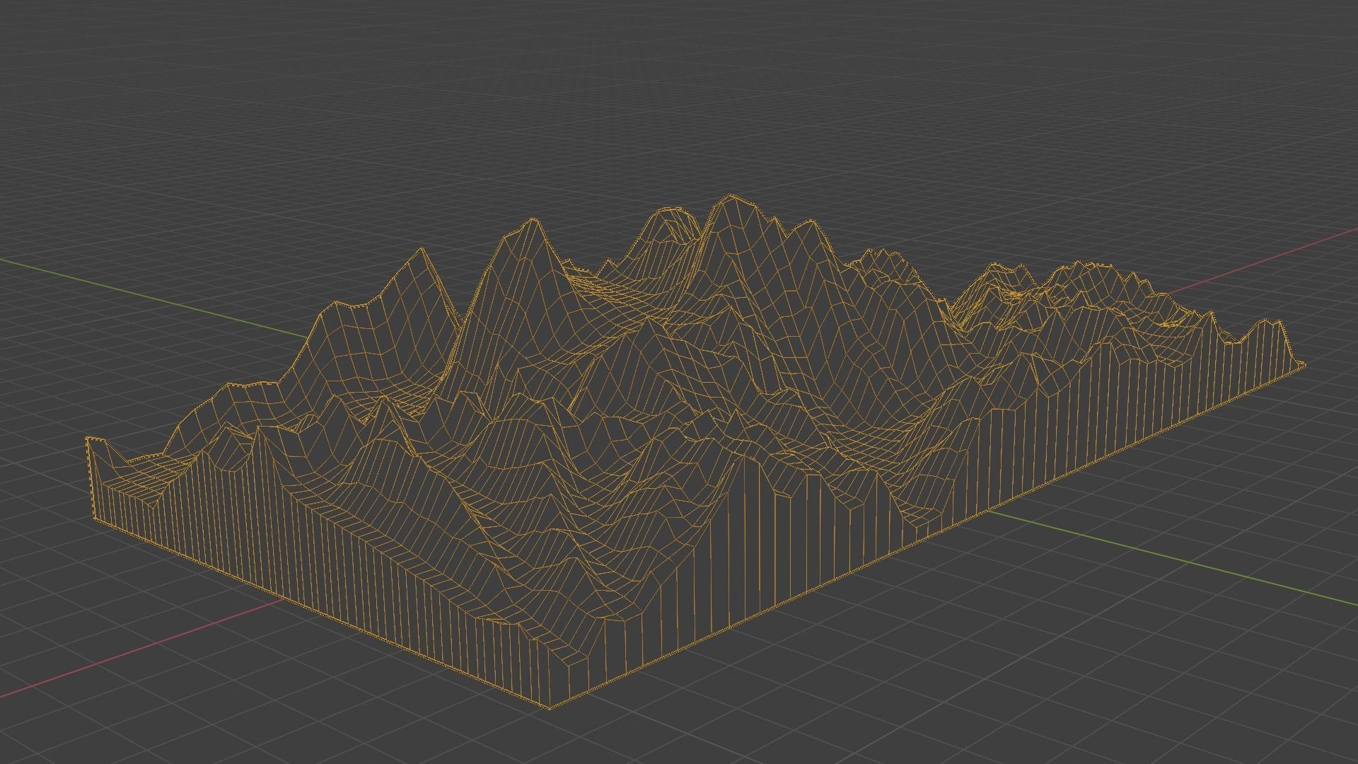 Saser Kangri I Low-poly 3D model_8