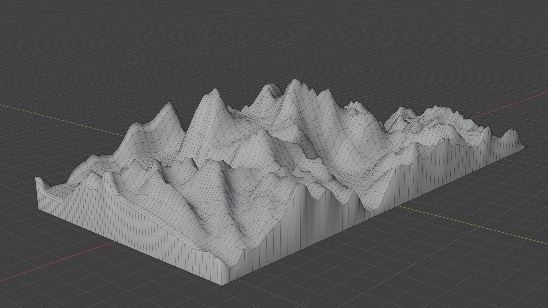 Saser Kangri I Low-poly 3D model_7