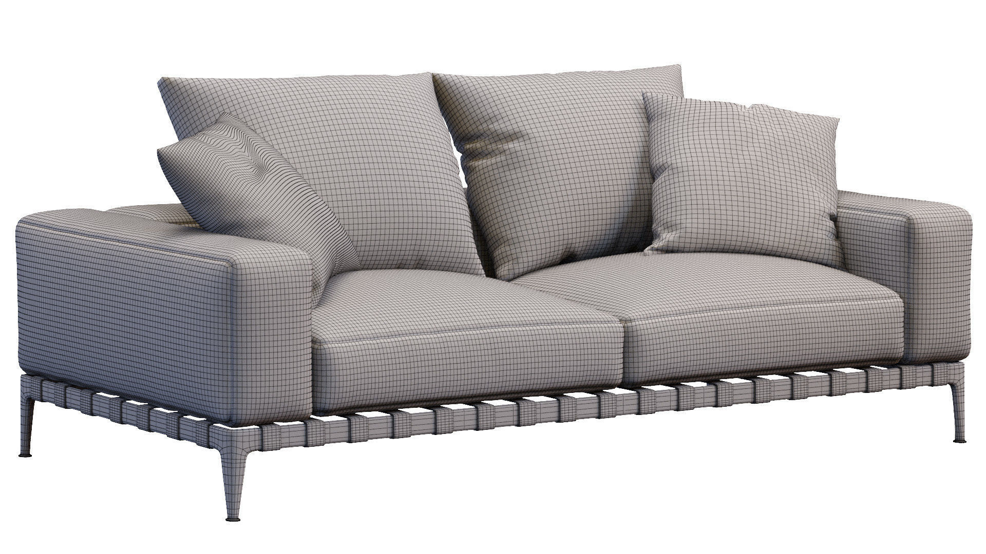 Sofa Gregory By Flexform 3D model_8