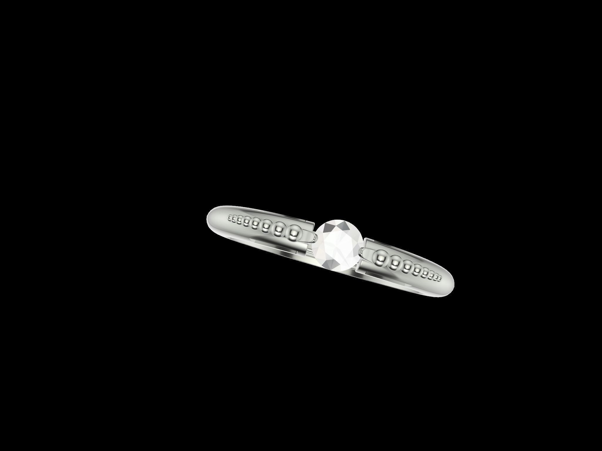 FLOATING DIAMOND MILGRAIN STL FILE VERIFIED 3D print model_6