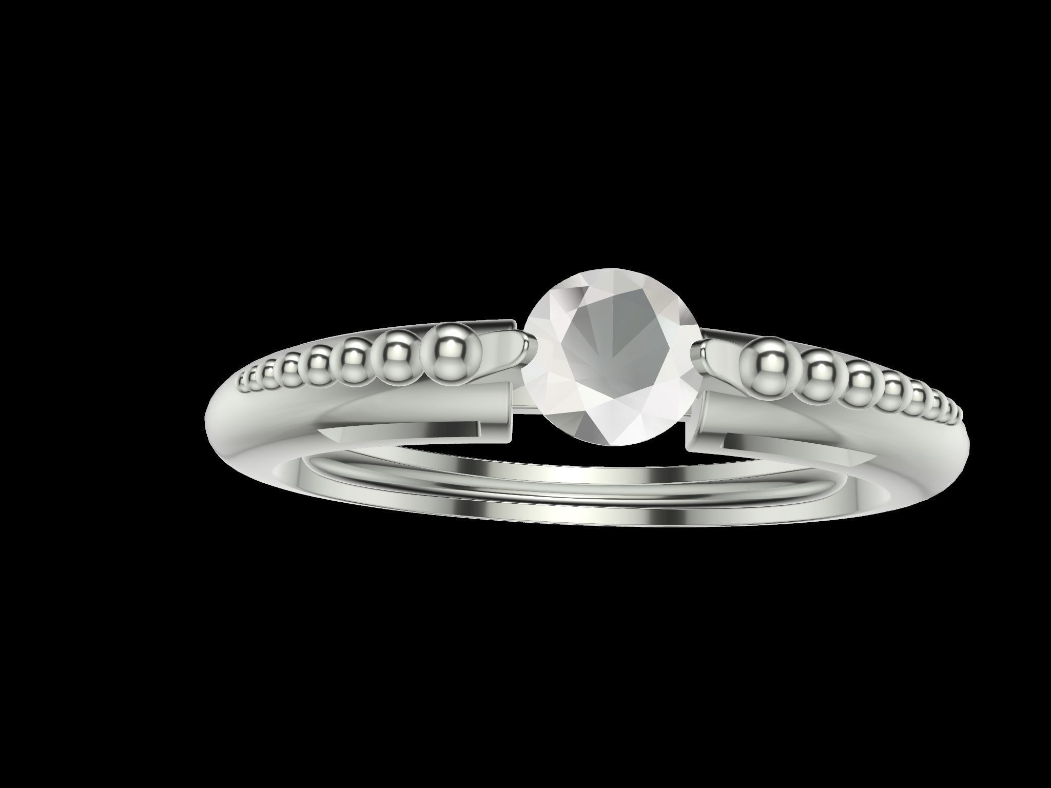 FLOATING DIAMOND MILGRAIN STL FILE VERIFIED 3D print model_7