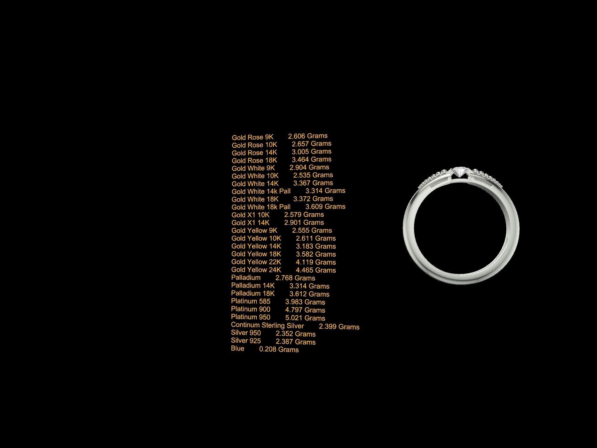 FLOATING DIAMOND MILGRAIN STL FILE VERIFIED 3D print model_20