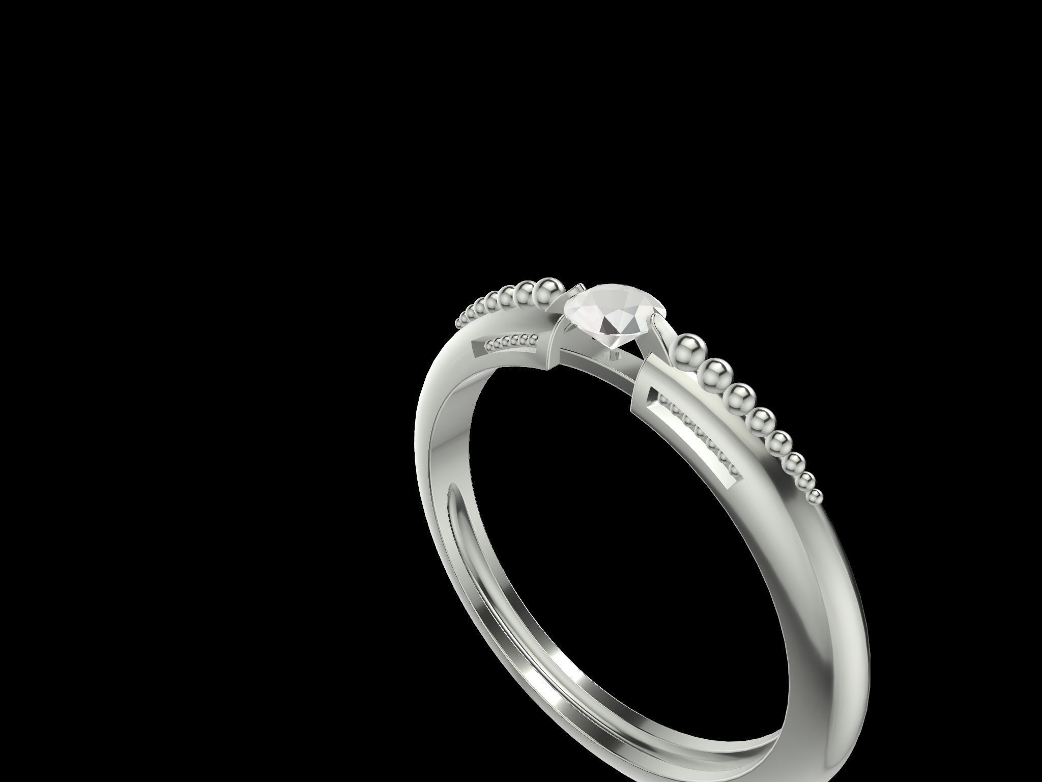 FLOATING DIAMOND MILGRAIN STL FILE VERIFIED 3D print model_18