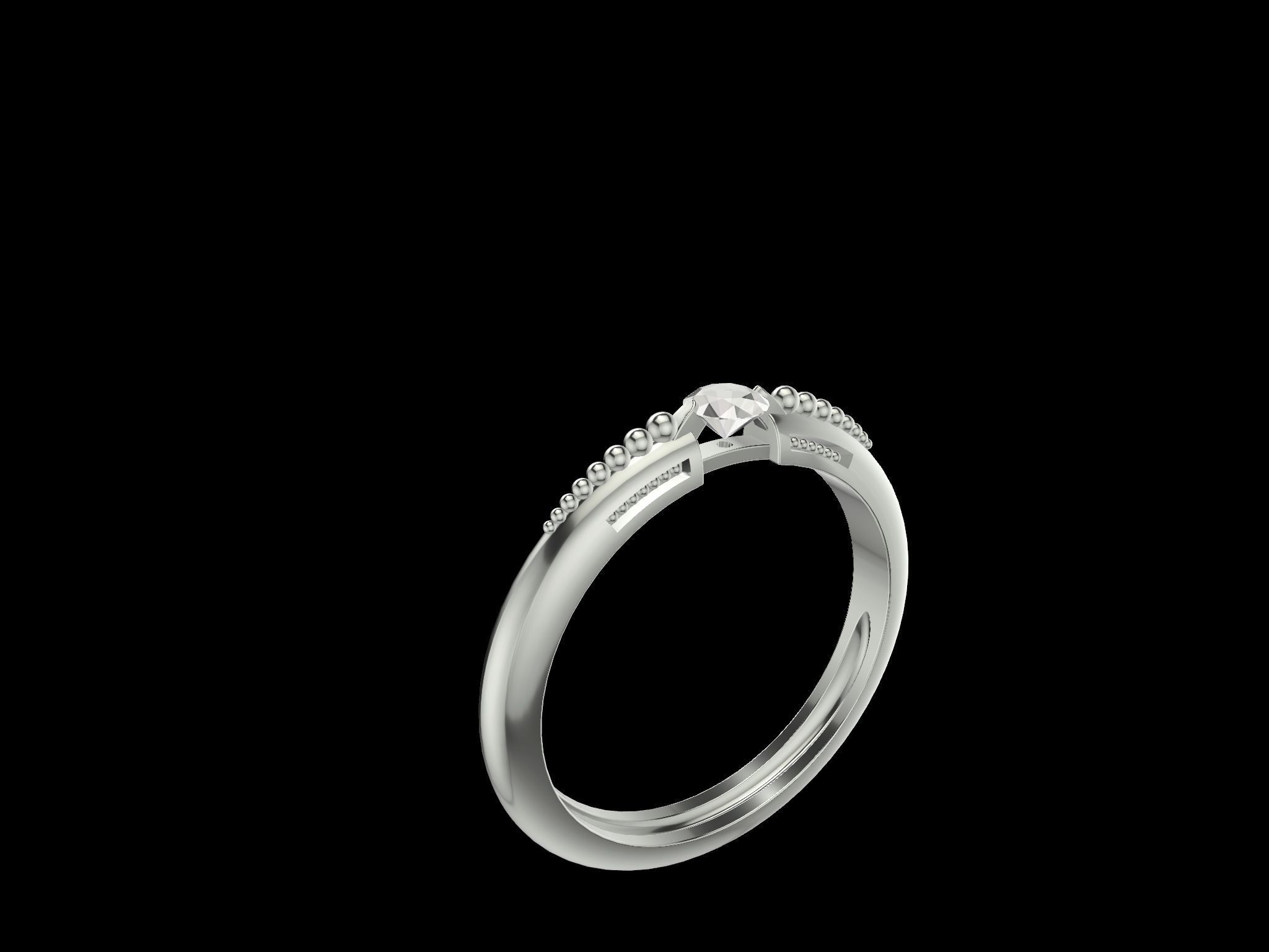 FLOATING DIAMOND MILGRAIN STL FILE VERIFIED 3D print model_15