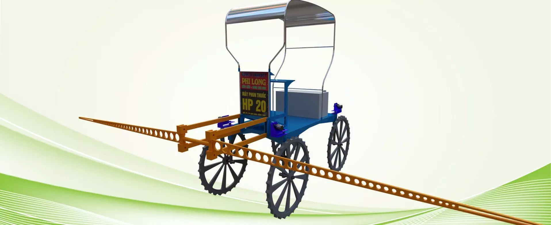 New car for agricultural Free 3D model_0