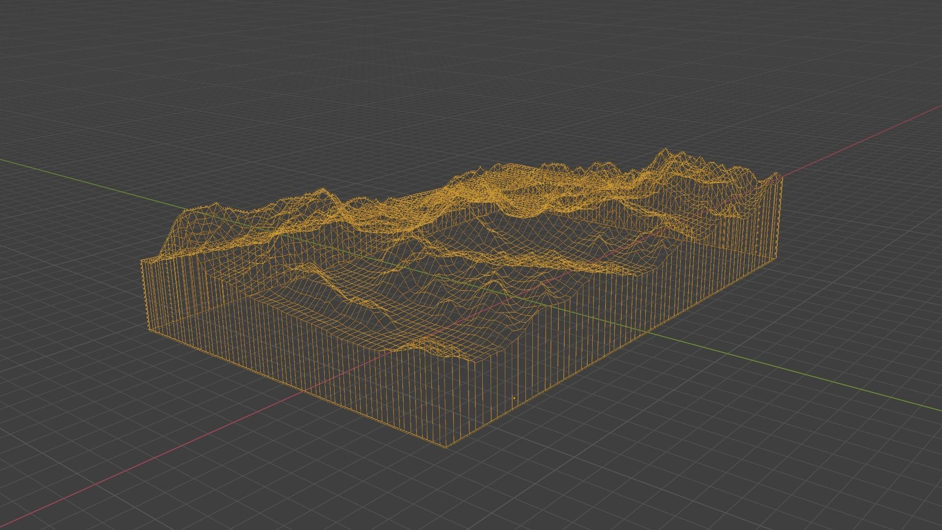 Teram Kangri I Mountain Low-poly 3D model_8