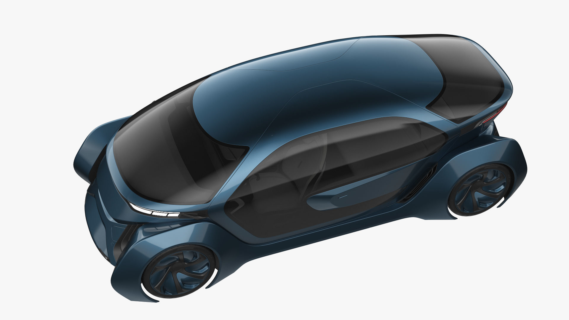 Self-Driving Car Concept 2 3D model_11