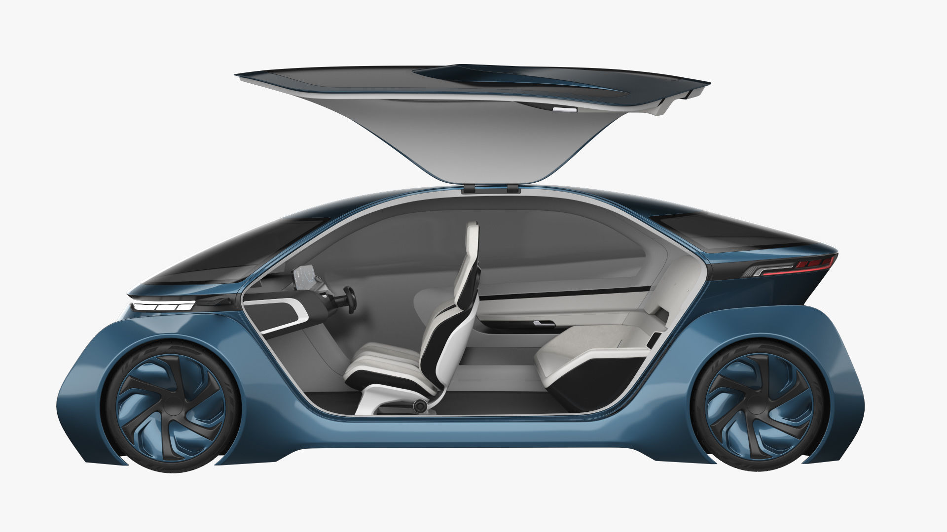 Self-Driving Car Concept 2 3D model_14