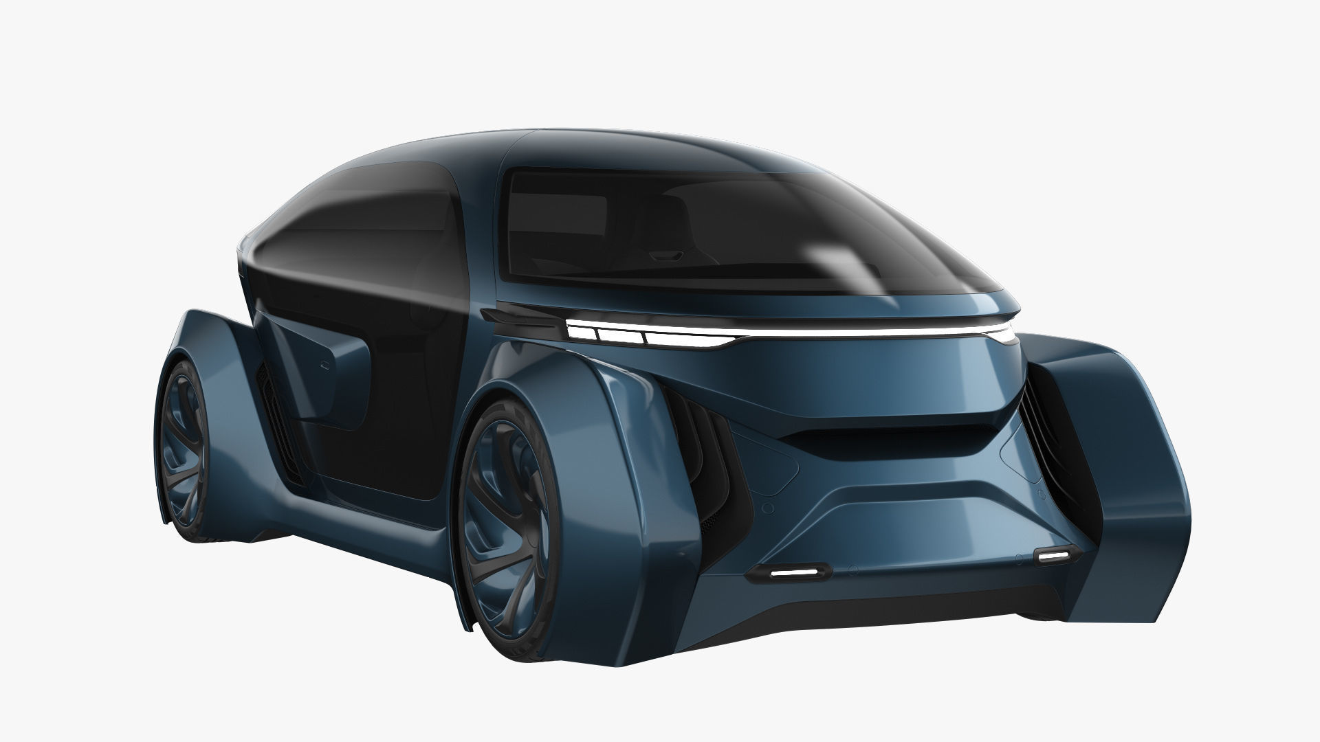 Self-Driving Car Concept 2 3D model_12