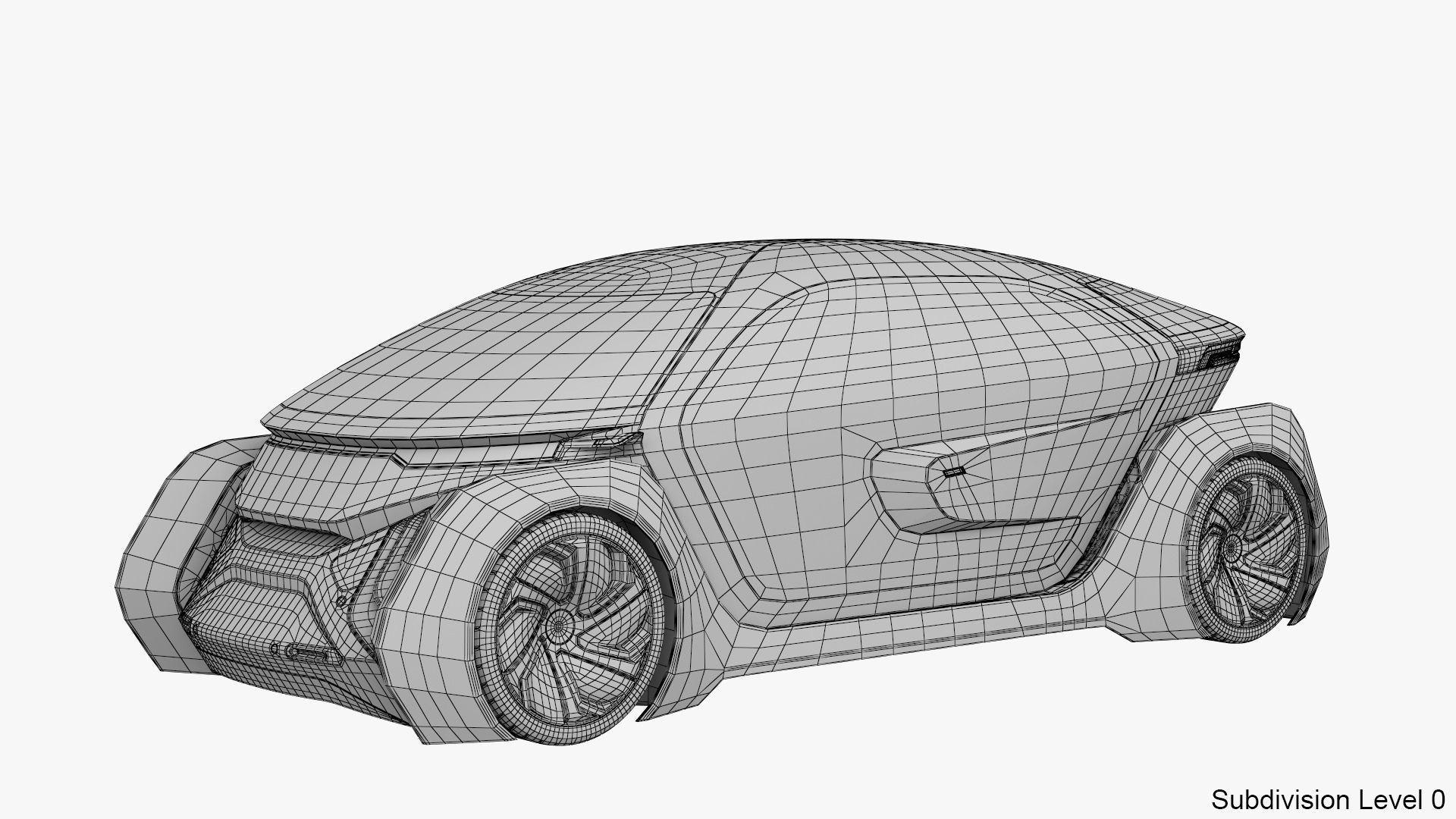 Self-Driving Car Concept 2 3D model_18