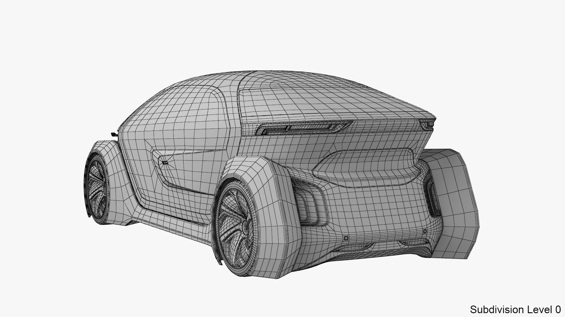 Self-Driving Car Concept 2 3D model_22