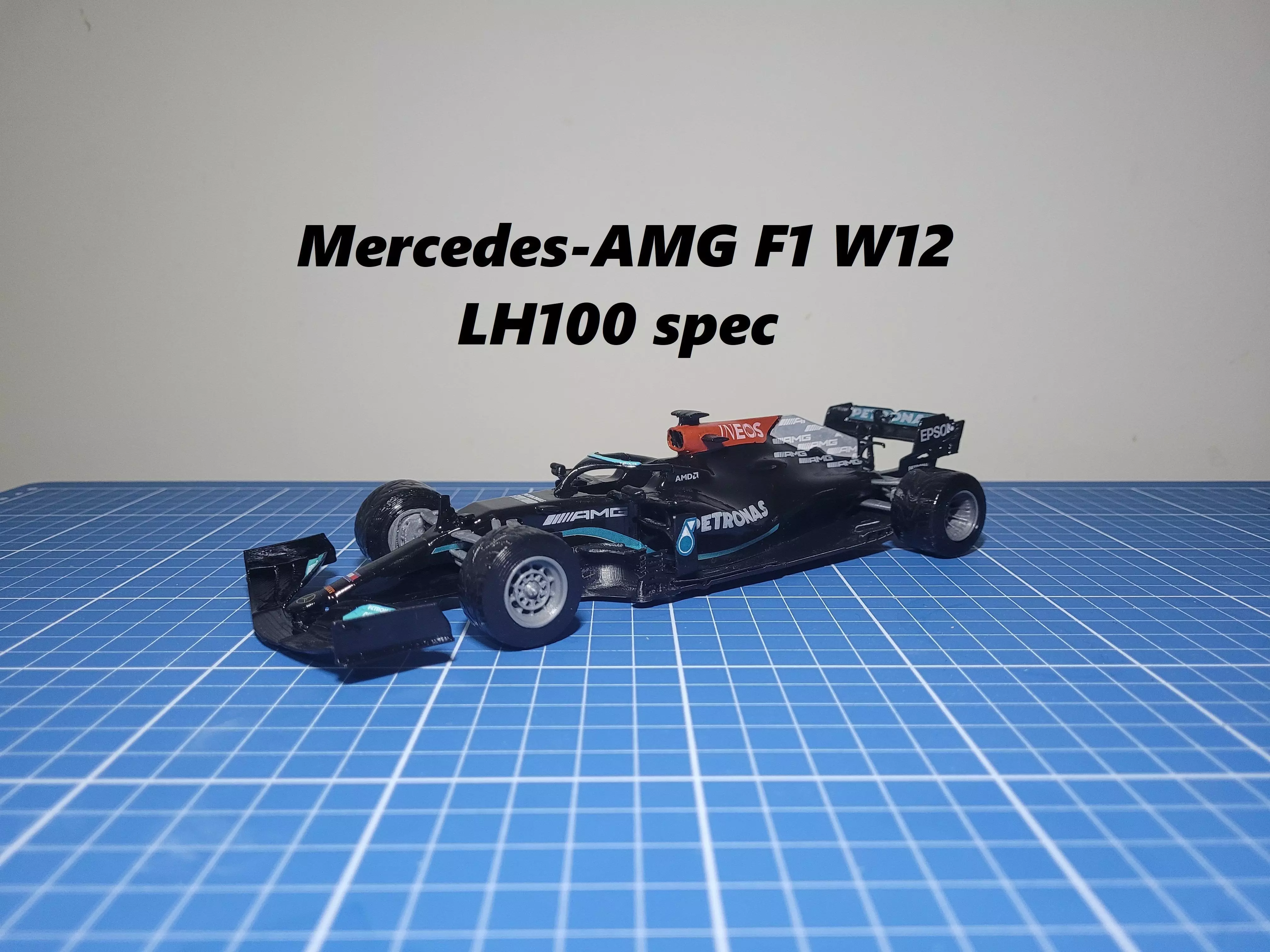 2021 MERCEDES W12 LH100 SPEC 3D print model_0