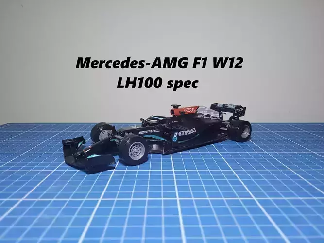 2021 MERCEDES W12 LH100 SPEC 3D print model