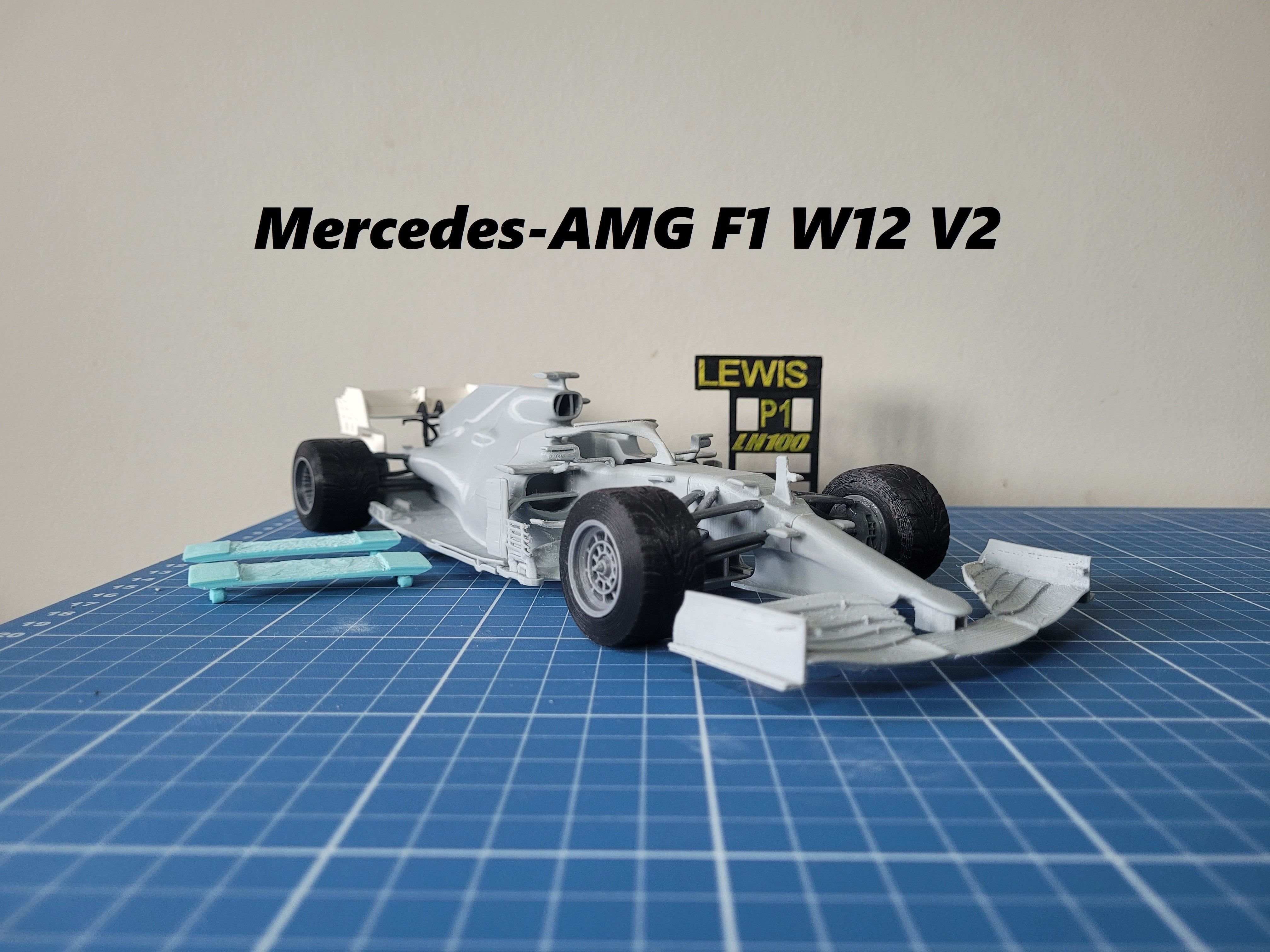 2021 MERCEDES W12 LH100 SPEC 3D print model_2