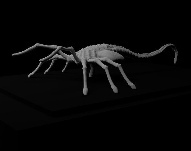 Facehugger 3D print model