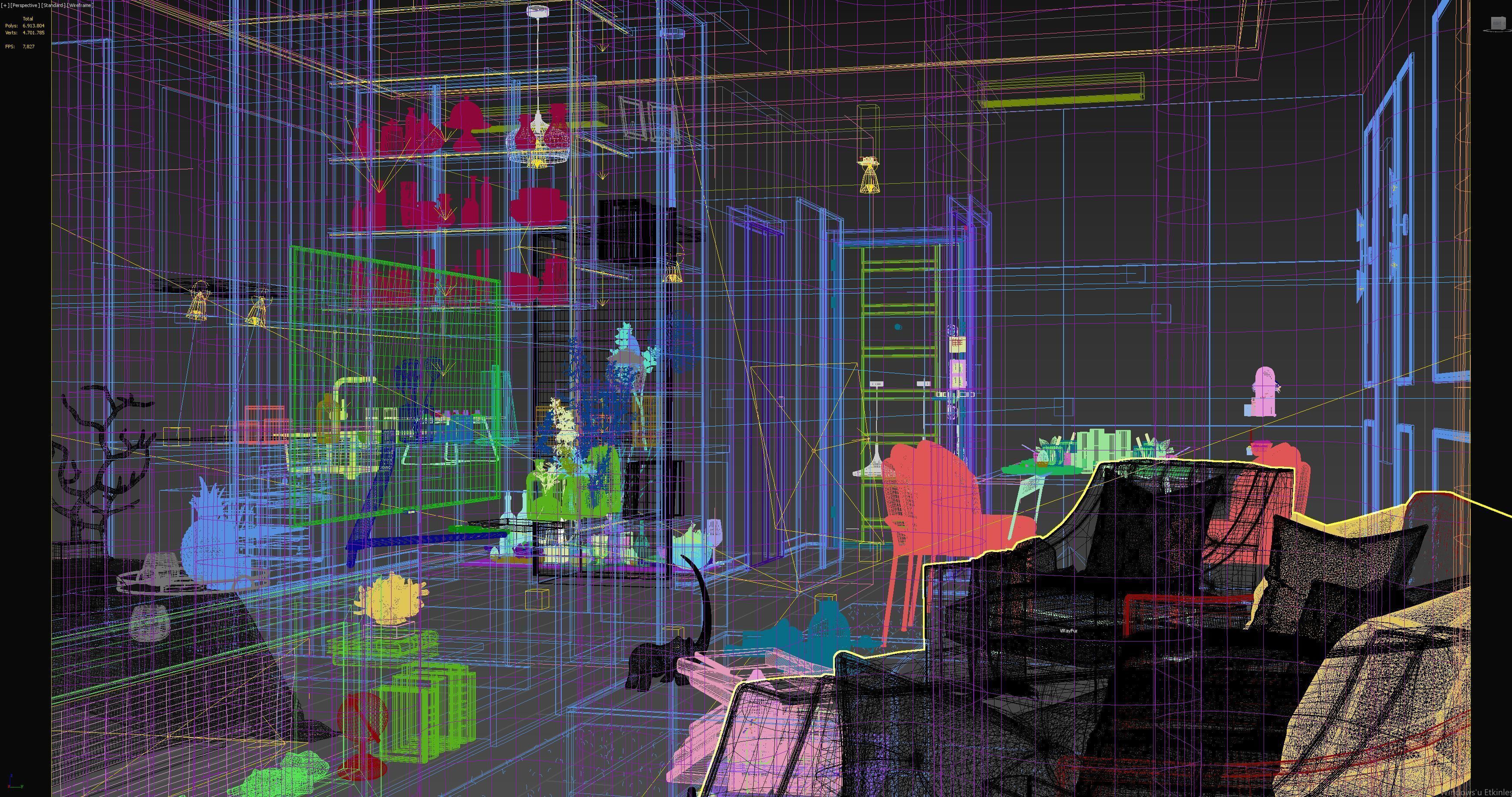 Modern Flat 1plus1 FGM 3D model_8