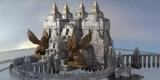 European Medieval Fantasy City