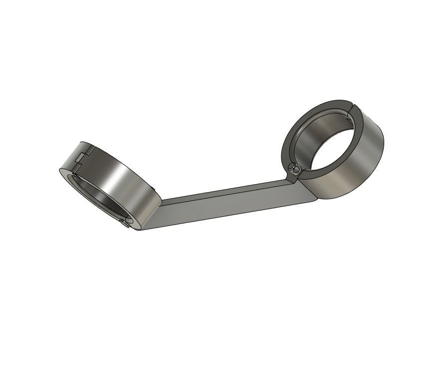 Fully Customizable Rigid Wrist Cuffs - 3 different types Free 3D print model_12