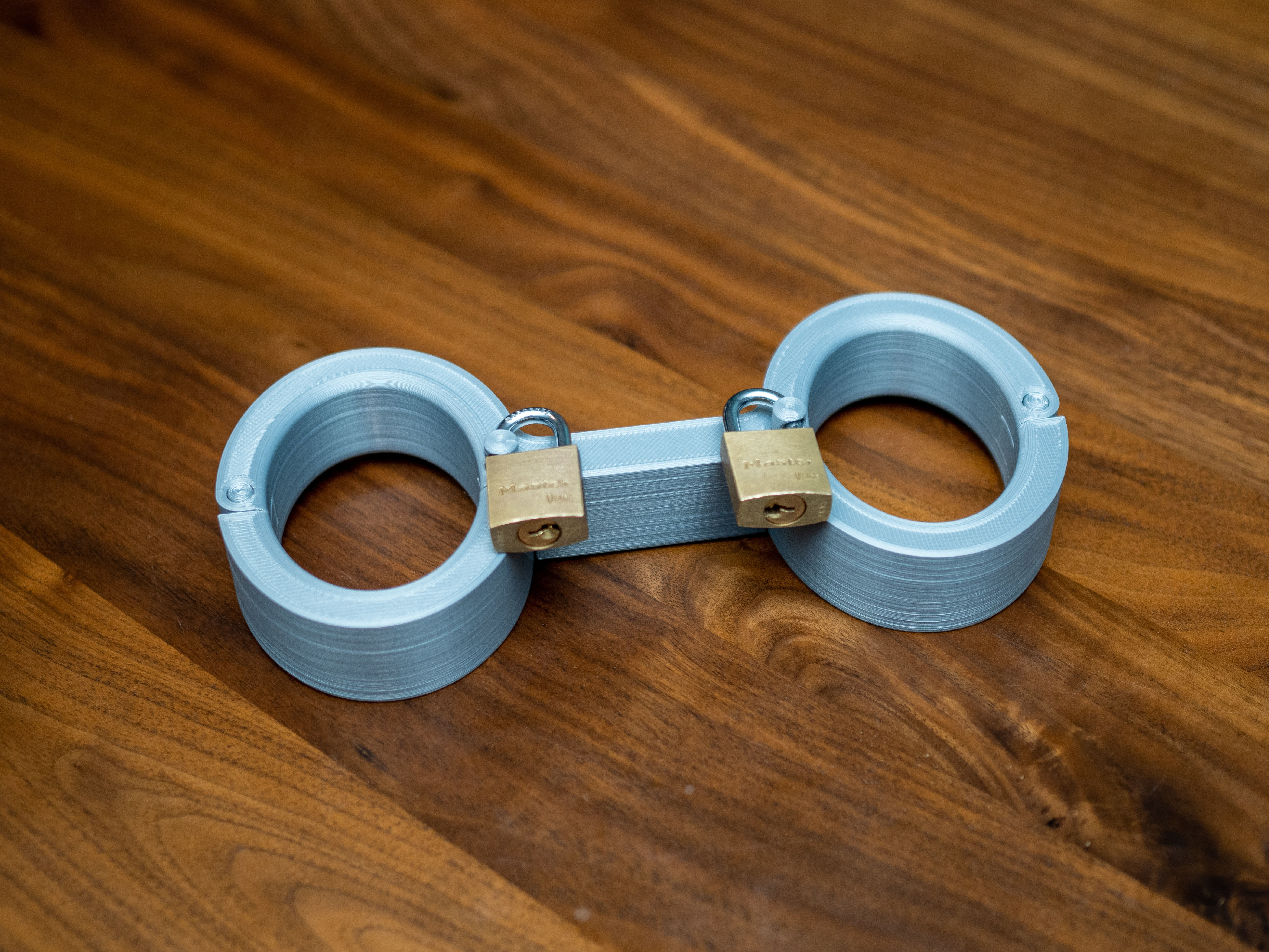 Fully Customizable Rigid Wrist Cuffs - 3 different types Free 3D print model_6