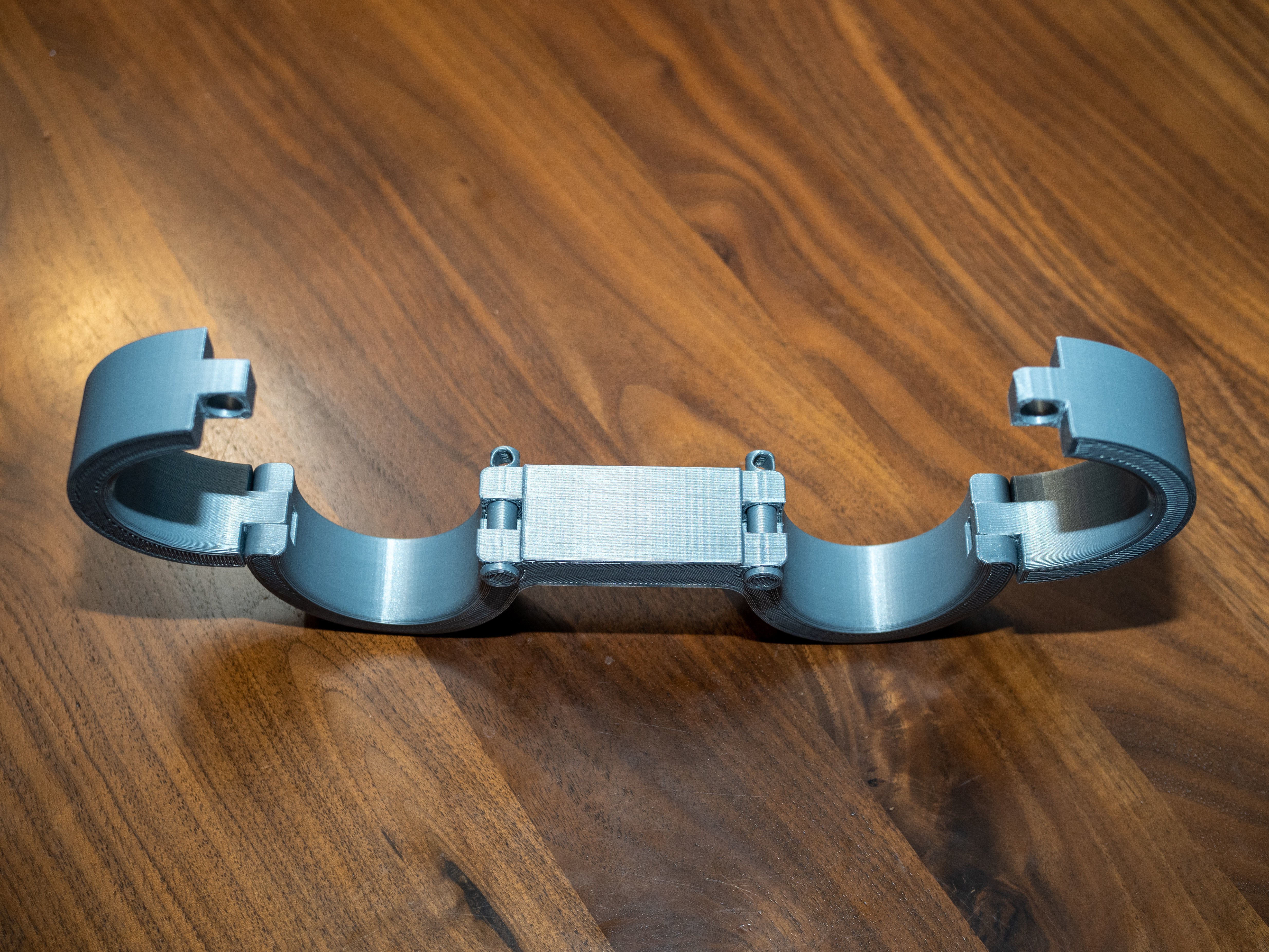 Fully Customizable Rigid Wrist Cuffs - 3 different types Free 3D print model_9