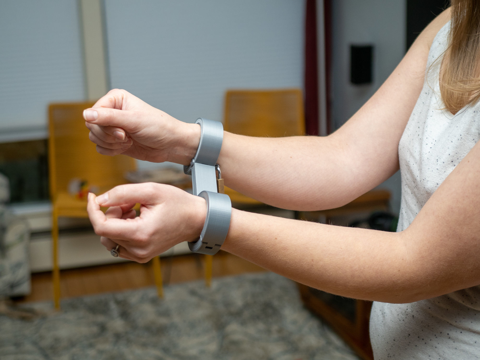 Fully Customizable Rigid Wrist Cuffs - 3 different types Free 3D print model_4