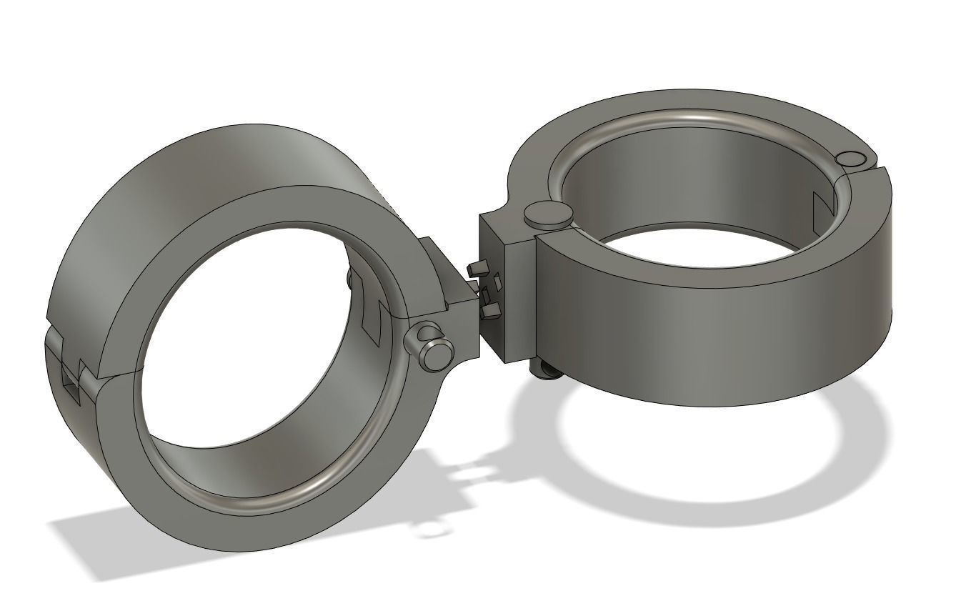 Fully Customizable Rigid Wrist Cuffs - 3 different types Free 3D print model_13